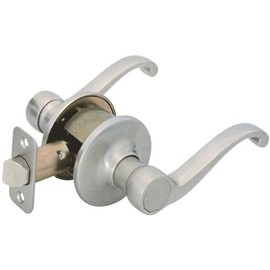 Designers Impressions Richmond Design Satin Nickel Passage Door Lever (Hall and Closet)