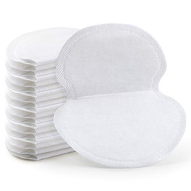 almohadillas para orejas para el sudor de las axilas, calidad premium, para luchar contra la hiperhidrosis [100 unidades] para hombres y mujeres, cómodas, no visibles, extra adhesivas, protectores de vestimenta desechables, protección contra las axilas sin sudor