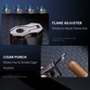 Torch Lighter Triple Jet Flame Refillable Butane Cigar Lighter Windproof