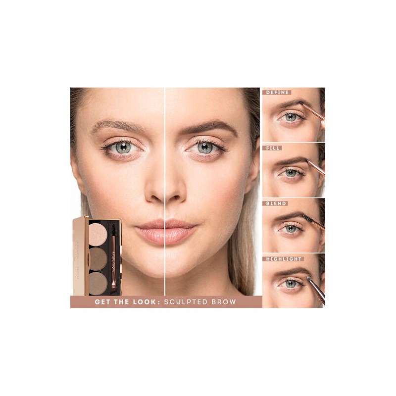 Nude By Nature Natural Definition Brow Palette 01 Blonde