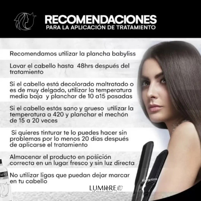 Alaciado Japones Extra Alisante Lacio Perfecto Lumiere 500