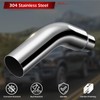 A-KARCK Turn Down Exhaust Tip 4.0" Inlet with a Clamp,