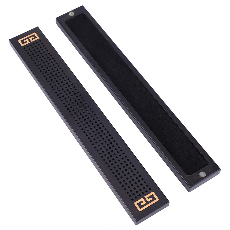 Ebony Line Incense Wood Incense Burner Buddhist Utensil Lying Incense