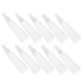 Mikinona 10pcs Plastic Liquid Dispensing Tips with Finger Protection Openers for Use Laboratories and Hospitals Lightweight and Portable Design for Professionals