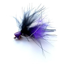 Kat Fly Cat Wand Refill Teaser Toy - Interactive Cat Wand Toy Attachments for Indoor Cat and Kitten - Cat Toy with Real Feather Best Cat Toys for Bored Cats, Cat Teaser Toy - Bug (Purple)