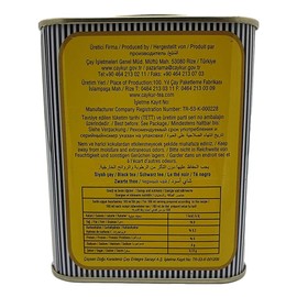 Caykur Black Tea Earl Grey - Bergamotlu Tomurcuk Cayi 125 g