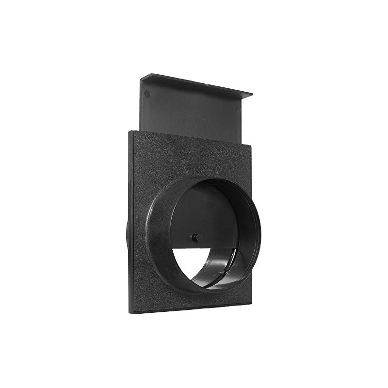 Woodstock W1008 5-Inch Blastgate, Black
