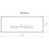 Bartolini M45CBC-B 5-string Classic M4 Soapbar Bass Neck Pickup
