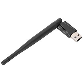 Adaptador USB WiFi para PC, Tarjeta de Red Inalámbrica 600M Receptor WiFi Ordenador Adaptador USB Antena de Alta Ganancia para Escritorio