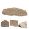 Ipetboom Shower Back Scrubber Wall Mount Exfoliating Foot Back for