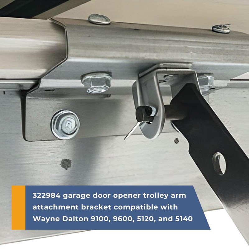 Sxkxm 322984 Steel Trolley Arm Attachment Operator Bracket Compatible with