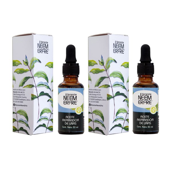 Aceite reparador de uñas dañadas de NEEM Orgánico TEA TREE