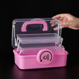 Layer multi organizer Pink 3ea