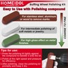78PCS Buffing Wheel for Dremel Polishing Kit, HOMEIDOL 1/8" Shank