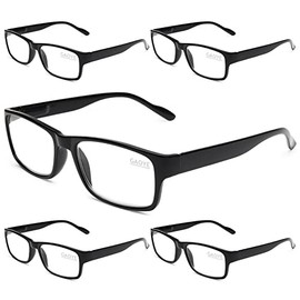 Gaoye Professional Reading Glasses for All Day - Computer Readers with Blue Light Protection - Value Pack