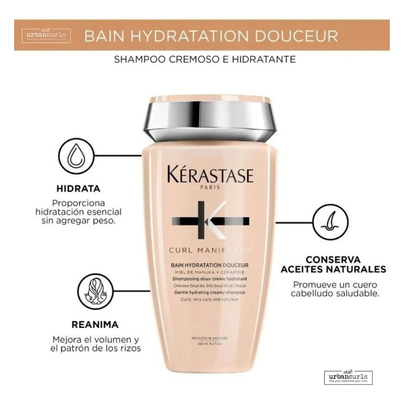 Kérastase Curl Manifesto Bain Hydratation Douceur 250 Ml