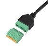VBESTLIFE RJ45 Male Cable to 8 Pin Spring Adapter Terminal
