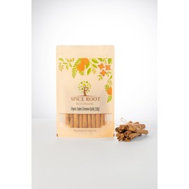 Organic Ceylon Cinnamon Quills 100g - Premium Quality, Extra Long, Fragrant, Ceylon Variety