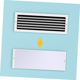 DOITOOL 4pcs Magnetic Vent Cover for Wall Floor Ceiling for Blocking Cold Air Easy to Trim Clean