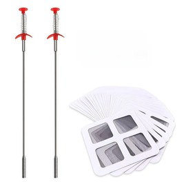 22PACK Anti-Clogging Filter Stickers Sink Plugs Drain Clog Remover Tool for Drain Hair Drain Catcher Floor Drain Hair Catcher Sink Drain Catcher Shower