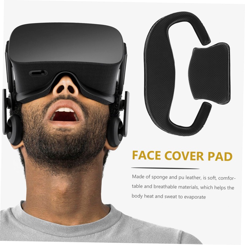 COHEALI 1Set VR Headset Pad Replaceable Cushion Hindbrain Pad Compatible