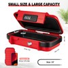 HUANLANG Portable Safe Lock Box, Beach Travel Safe Waterproof Small