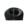 Faber-Castell 205005 Double Sharpener 183500, Case Colour: Black/Transparent, Pack of