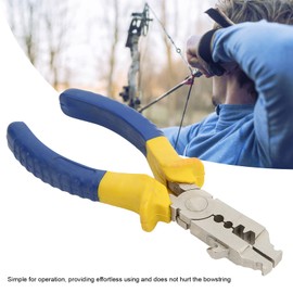 Yuecoom Archery Nockscore Pliers, Cam Pliers for Archery, D-Loop Tendon Clamp Pliers, Multifunctional Archery D-Loop Nocking for Compound Bow, Recurve Bow