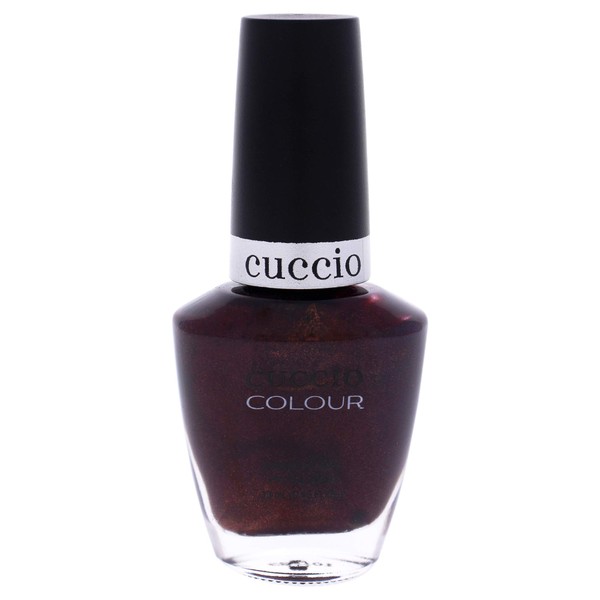Cuccio Colour Colour Nail Polish - Triple Pigmented Formula - For Rich And True Coverage - Gives Ultra-Long-Lasting And High Shine Polish - For Incredible Durability - Beijing Night Glow - 0.43 Oz