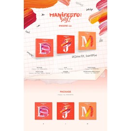 Kakao M ENHYPEN - MANIFESTO : DAY 1 ENGENE VERSION CD (M : ENGENE ver.),105 x 102 x 40 mm