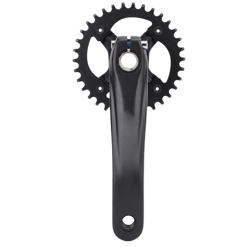 Bike Crank Arm Set Hollow Integrated Single Disc Aluminum Alloy