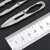 Perfk Portable Tweezer Maintenance Tool Outdoor Survival Titanium Alloy for