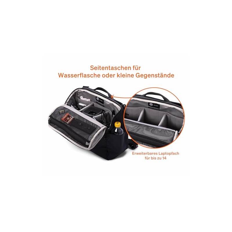 SP TECH Creator X-Body Pack - Multifunctional Shoulder Bag with