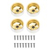 4PCS RC Car Wheel Hub Rim 2.2in Diameter Metal Easy