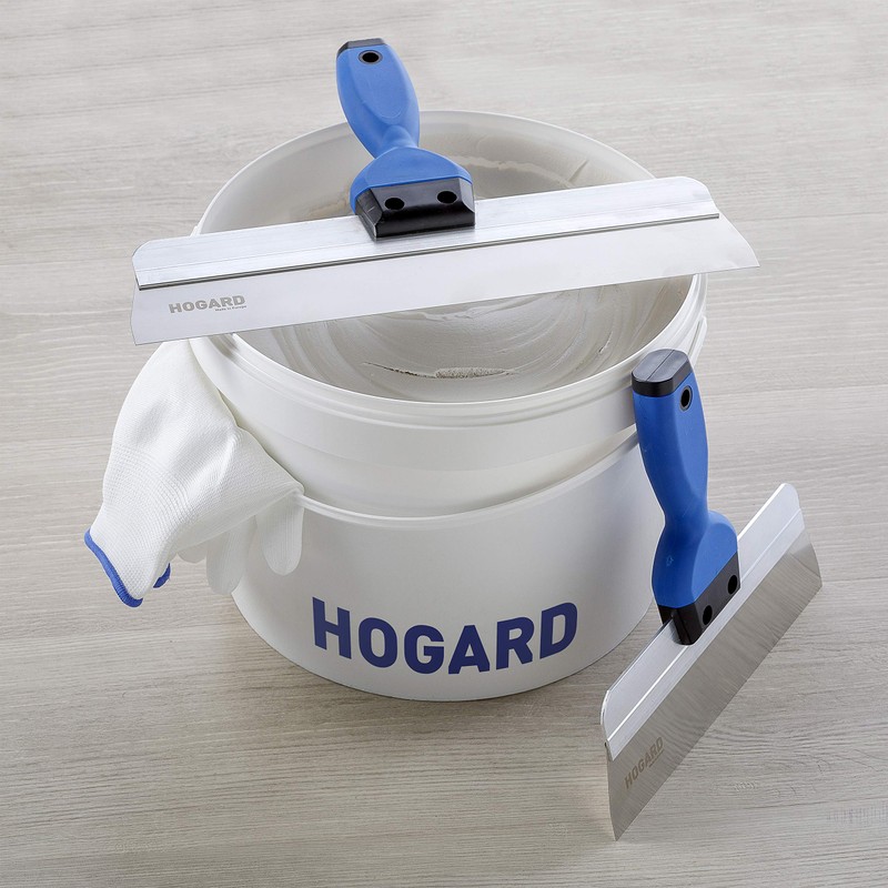 HOGARD Pro Taping Knife 24", Stainless Steel Drywall Skimming Blade,