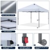 COOSHADE Durable Easy Pop Up Canopy Tent 10x10Ft, with 4