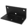 eoere 2 PCS 8" x 4" Heavy Duty Black L