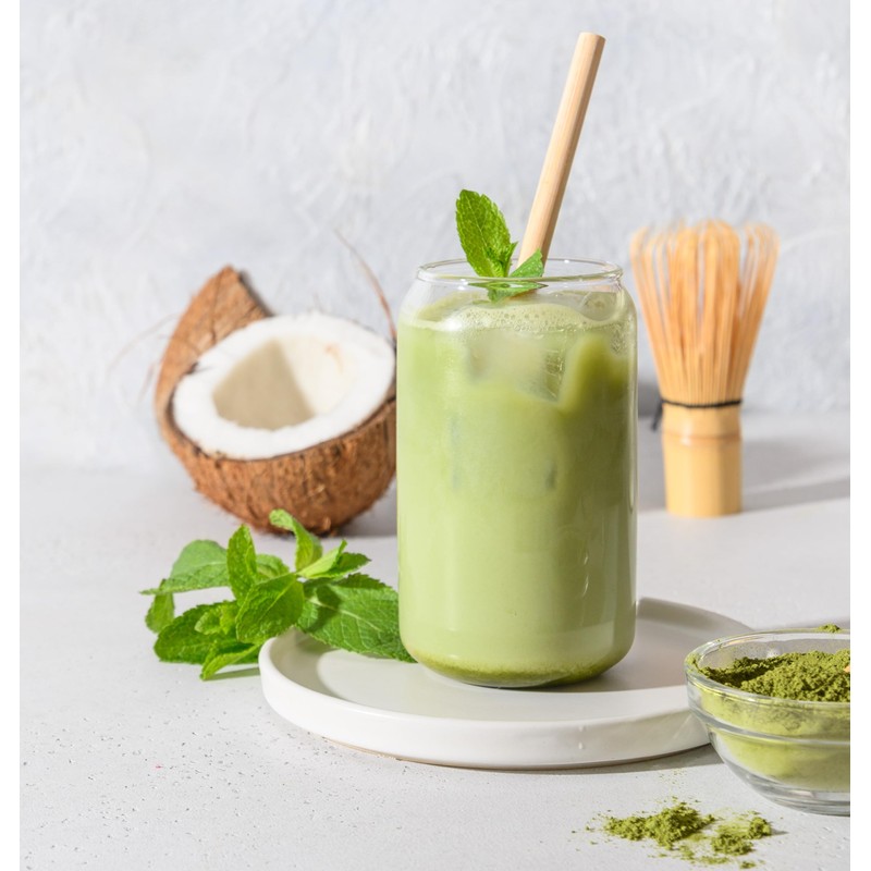Organic Low-Calorie Matcha Latte - Coconut