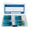 Domecka 40pcs Sealed Insulation Heat Shrink Solder Closed End Wire