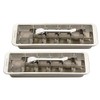 Endurance Stainless Steel 18 Cube Ice Cube Tray, Set of 2