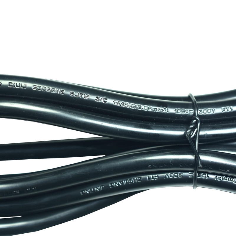 18FT 14AWG 3 Prong Replacement Power Cord, 15 Amp 14