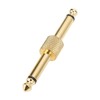 2PCS 6.35mm Effect Adapter Connector Noise Reduction Guitar Pedal Coulper