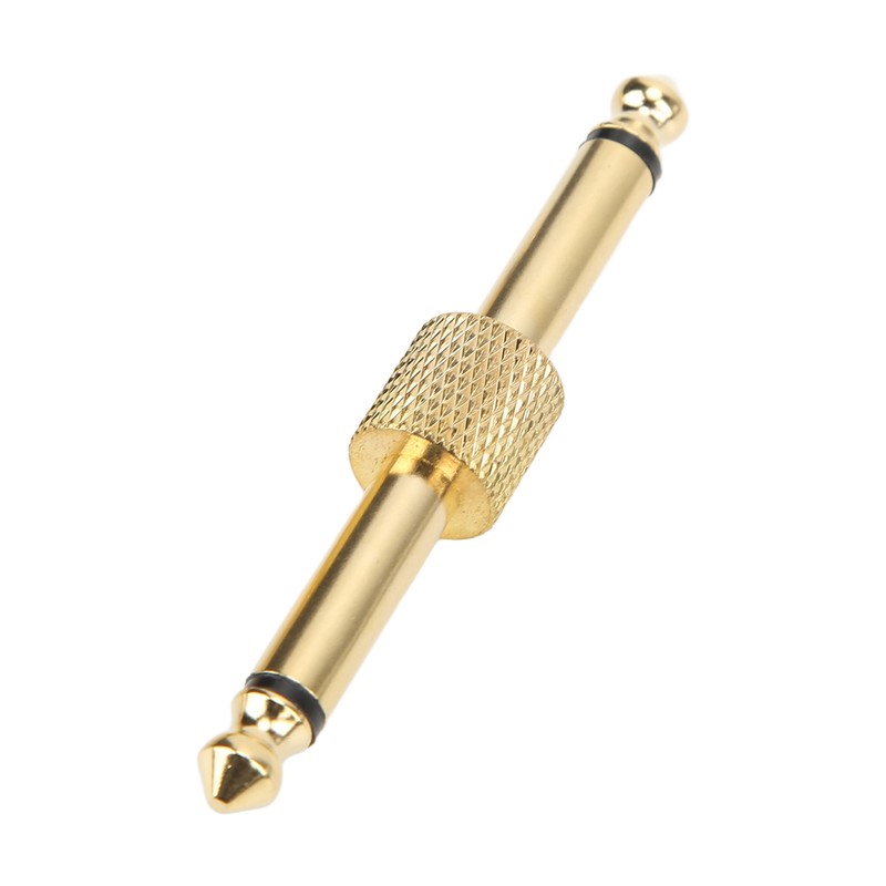 2PCS 6.35mm Effect Adapter Connector Noise Reduction Guitar Pedal Coulper