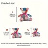 YICBOR Memory Bear Sewing Templates Set, 10Pcs Durable Acrylic Teddy