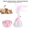 ABS Pink Durable Pet Electric Leakage Food Swing Tumbler with