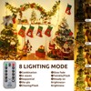 Lycklig Cluster Lights Christmas, 400 Led Christmas Lights 23FT Fairy