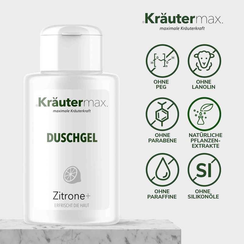 Kräutermax Zitrone Duschgel 1 x 250 ml