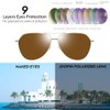 Joopin Gafas de Sol Polarizadas de Metal Hombre Mujer UV400