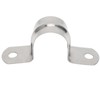 100pcs 25mm U Shaped Saddle Clamp Air Tube Conduit Clips