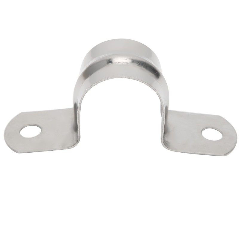 100pcs 25mm U Shaped Saddle Clamp Air Tube Conduit Clips